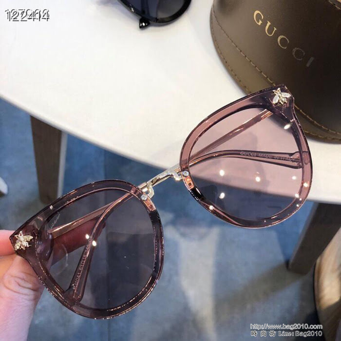 GUCCI古馳 2019 時尚偏光 高雅墨鏡 女士太陽鏡  lly1130